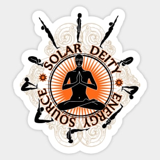 Surya Namaskar Sticker